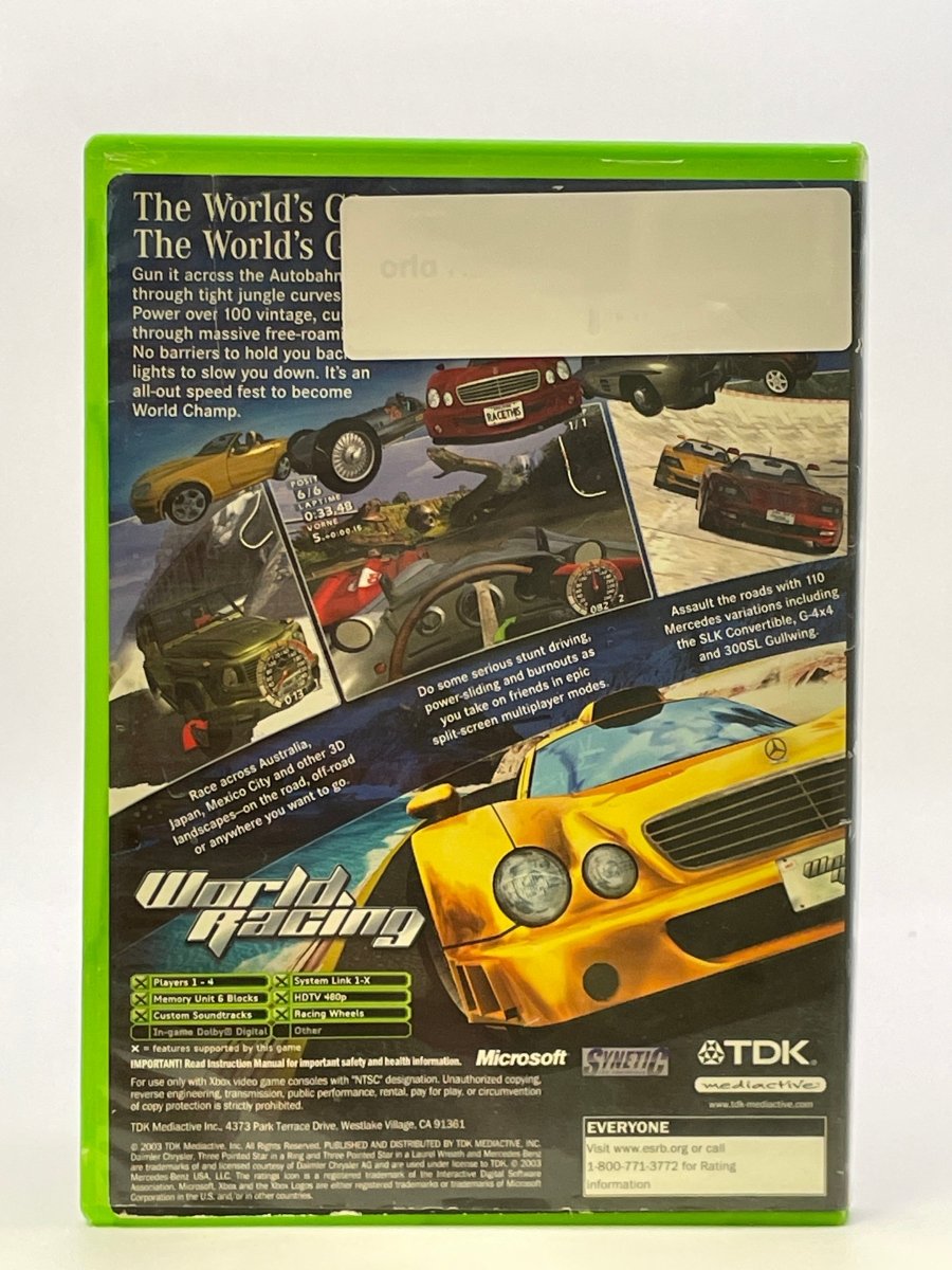 World Racing CL01 (CIB) Original Xbox