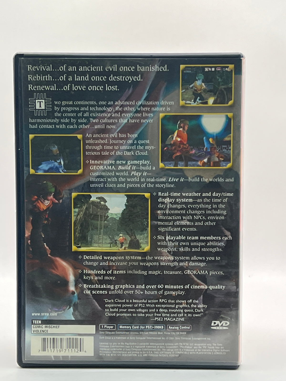 Dark Cloud [Greatest Hits] CL02 (CIB) PlayStation 2