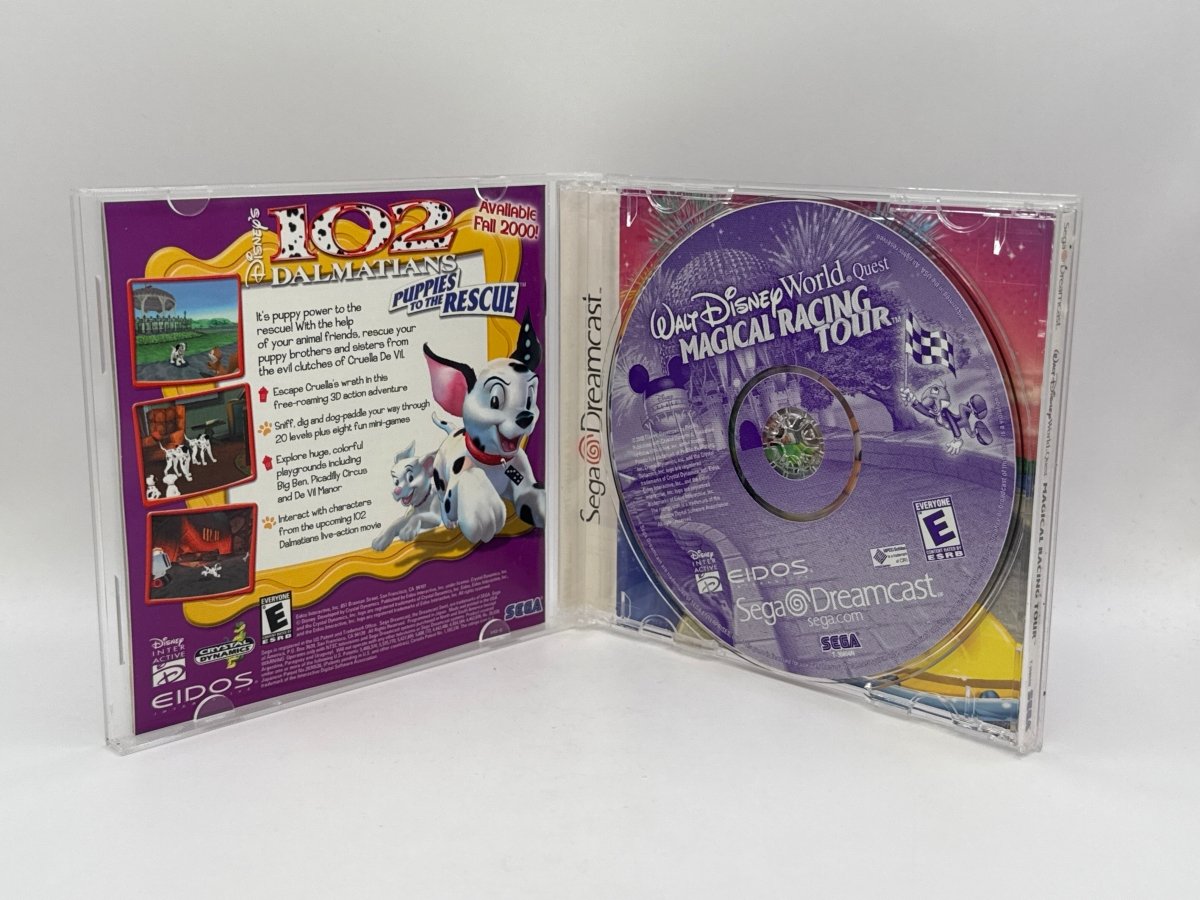 Walt Disney World Quest: Magical Racing Tour CL01 (CIB) Sega Dreamcast