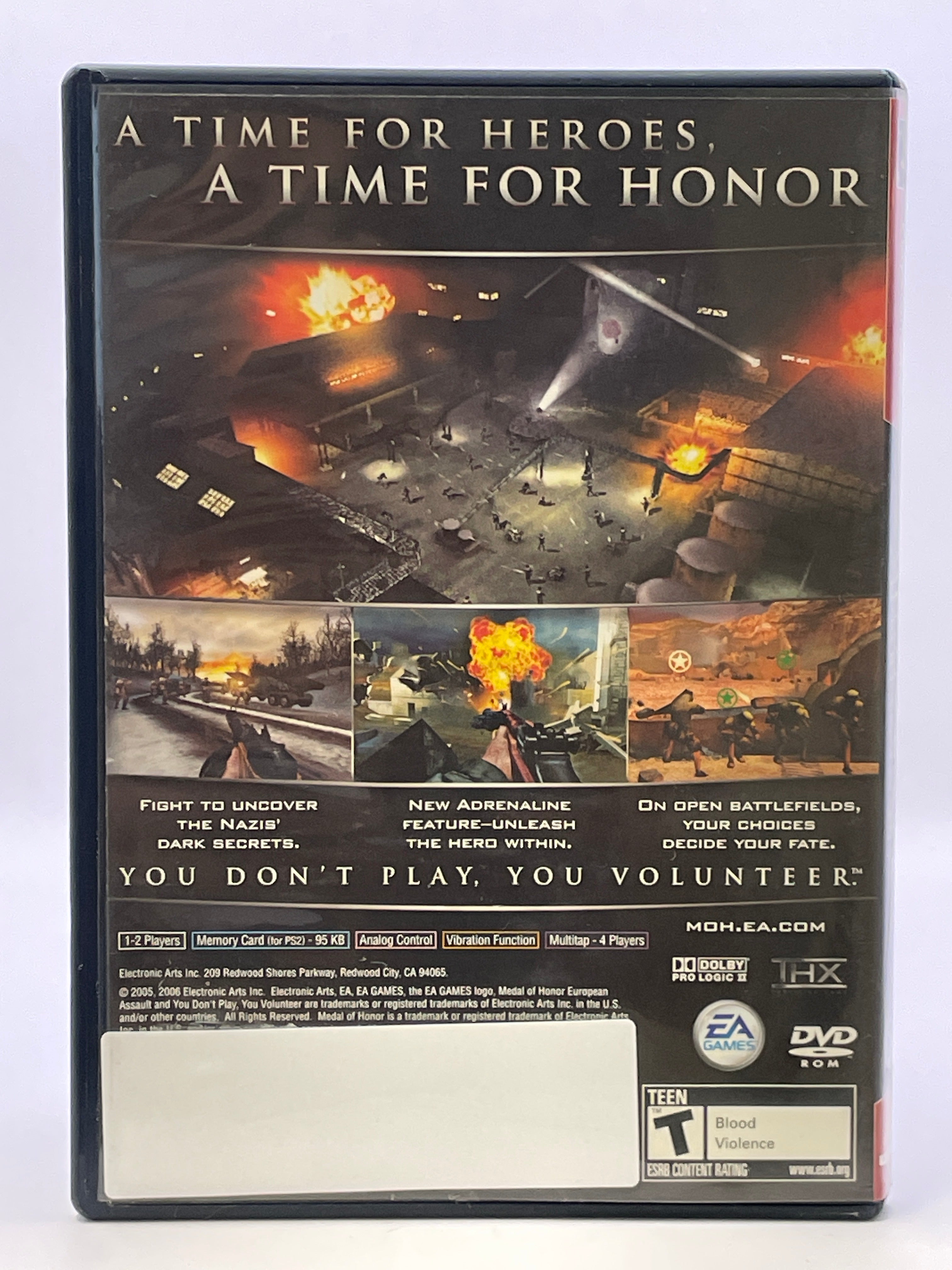 Medal of Honor European Assault [Greatest Hits] CL01 (CIB) PlayStation 2