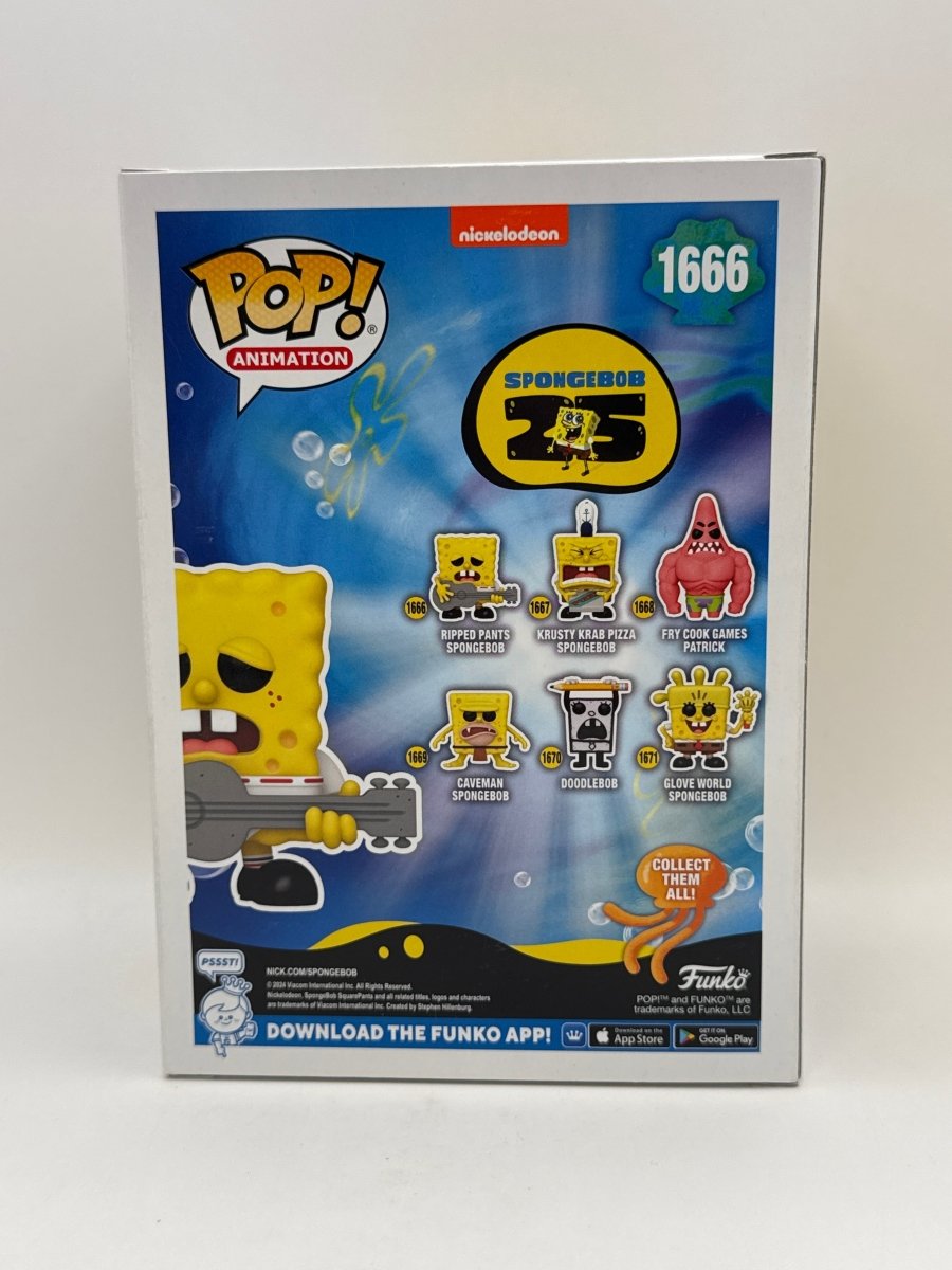 SpongeBob SquarePants: Ripped Pants Spongebob #1666 Funko Pop