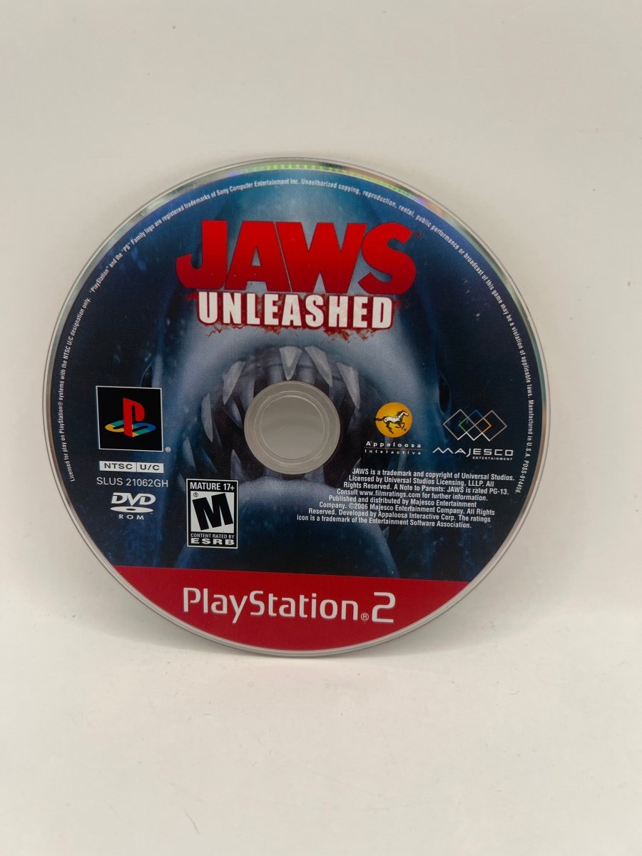 Jaws Unleashed [Greatest Hits] CL01 (Disc Only) PlayStation 2
