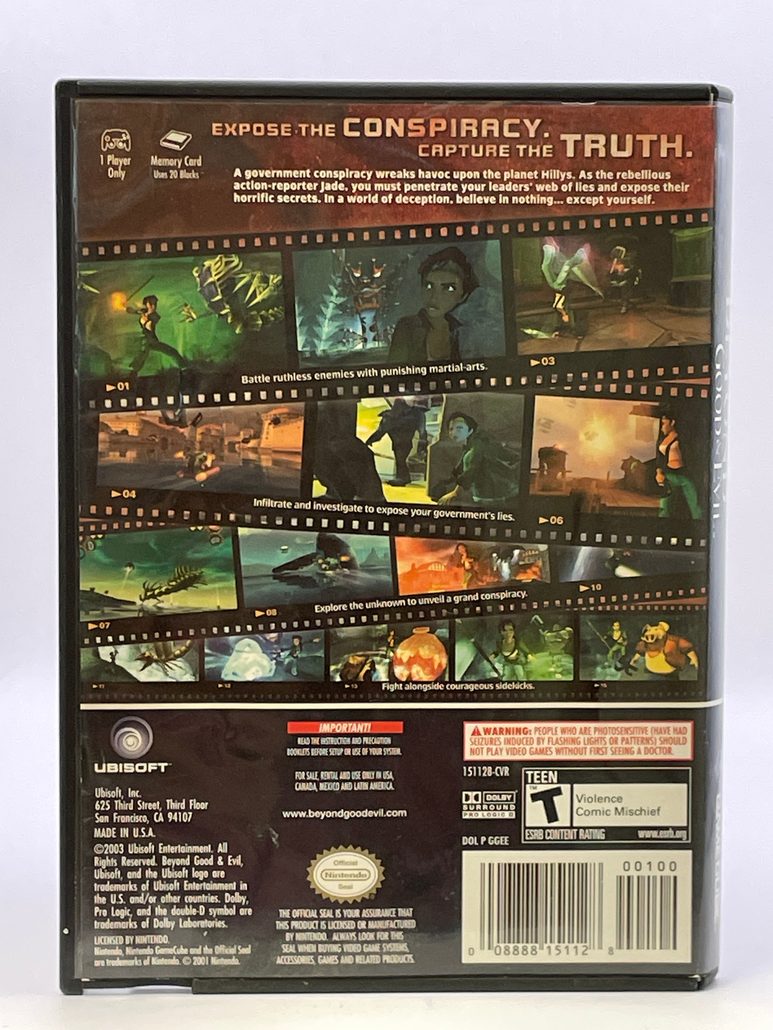 Beyond Good and Evil CL01 (CIB) Gamecube