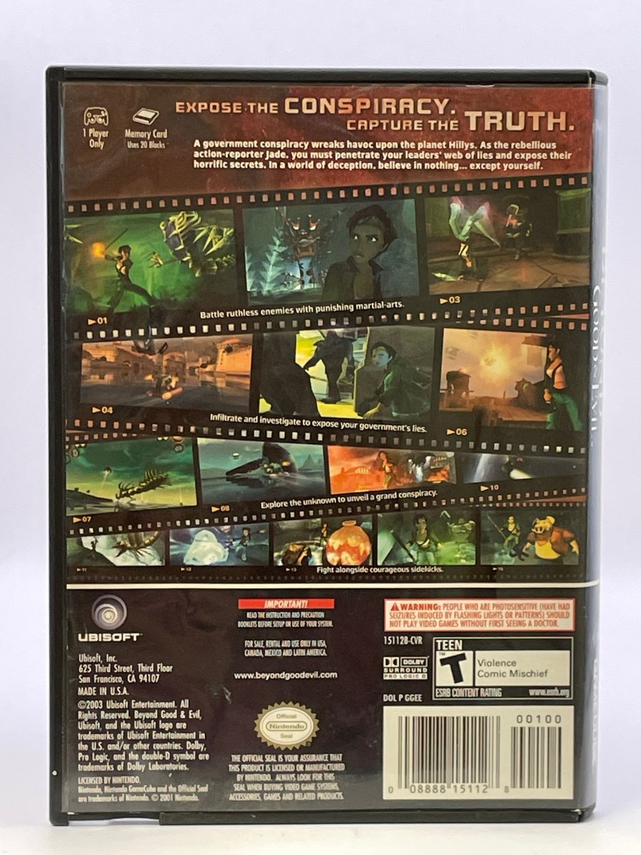 Beyond Good and Evil CL01 (CIB) Gamecube