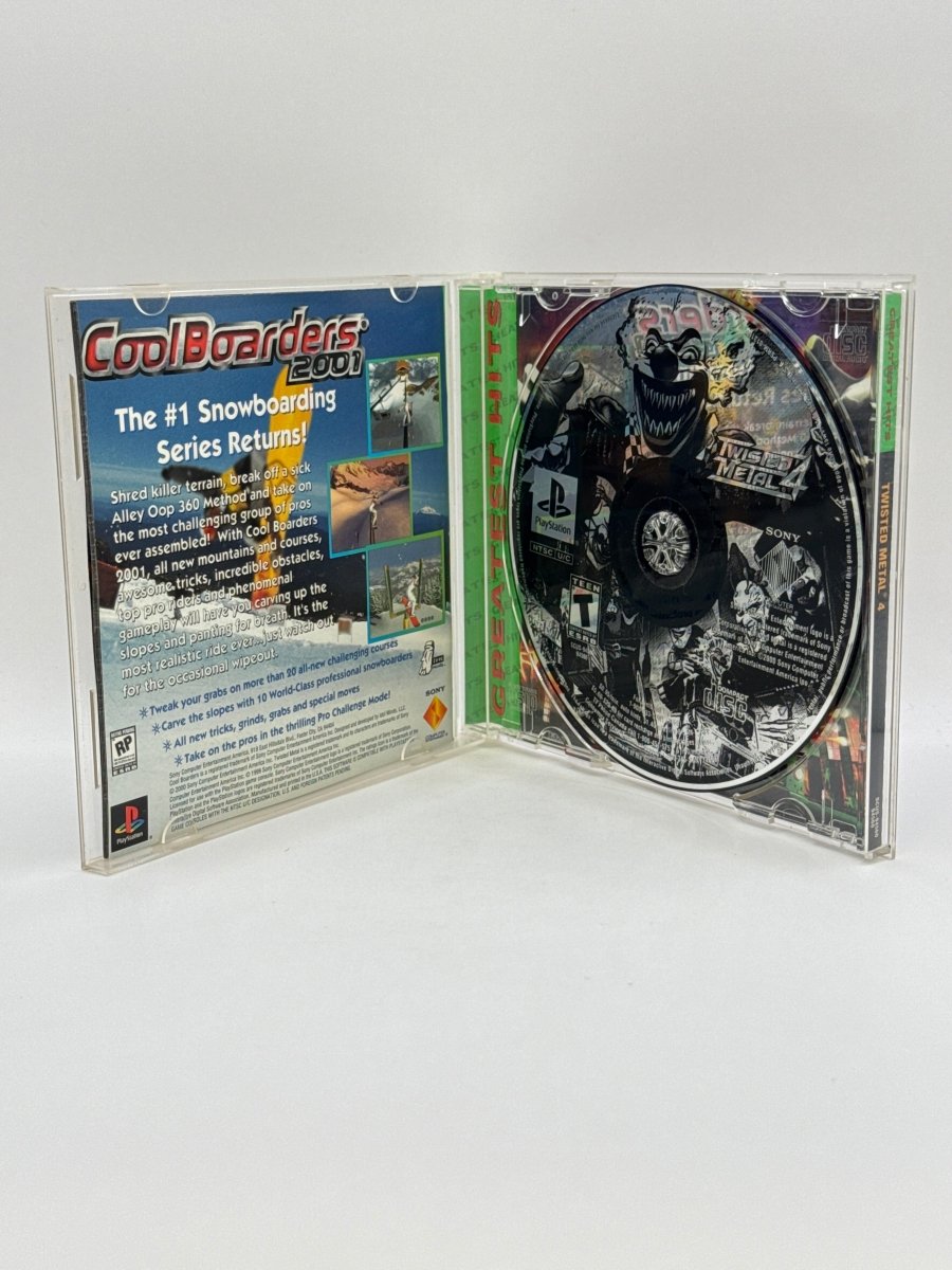 Twisted Metal 4 Greatest Hits CL01 (CIB) PlayStation One