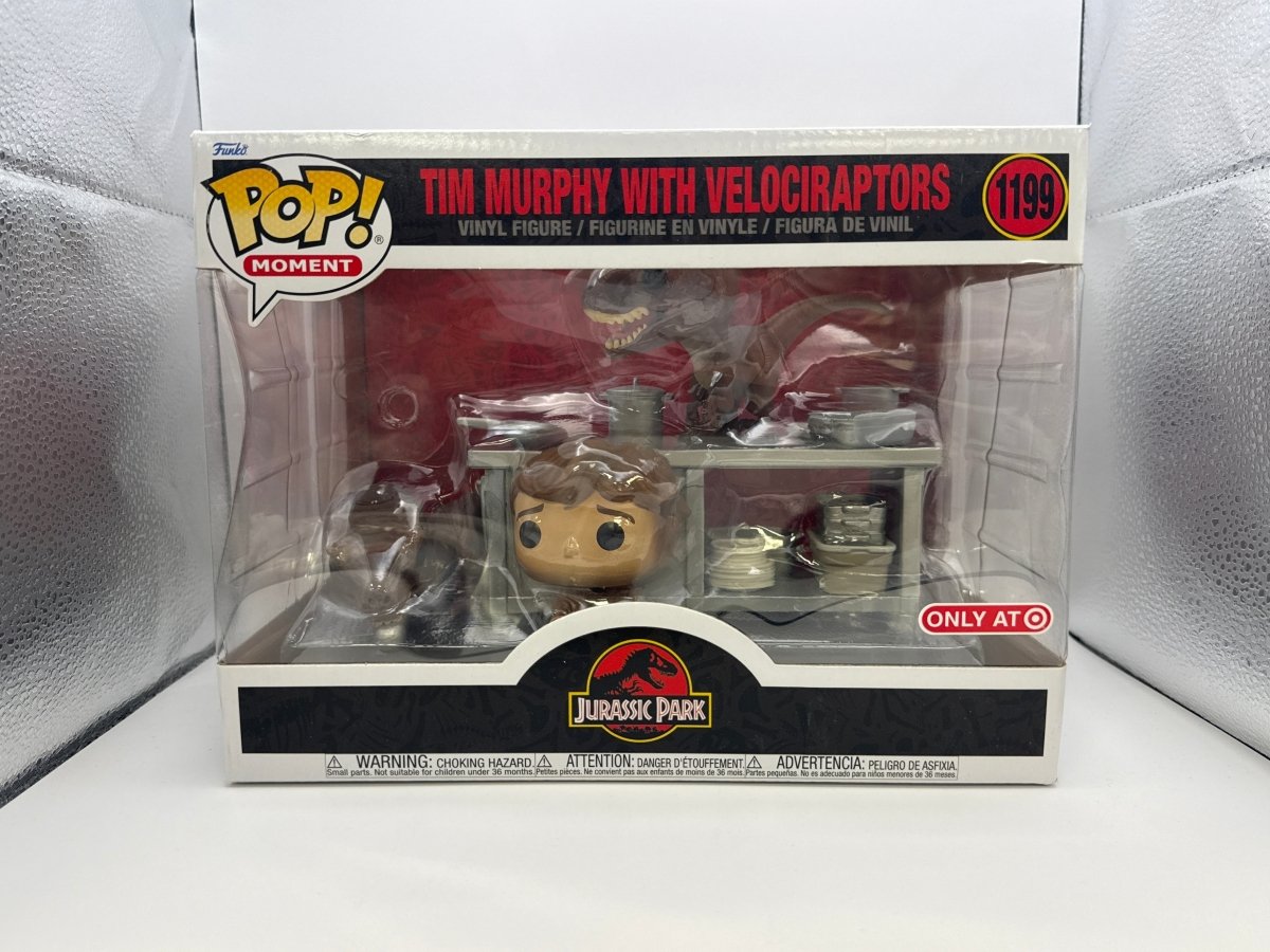 Jurassic Park: Tim Murphy With Velociraptors - Target Exclusive #1199 Funko Pop