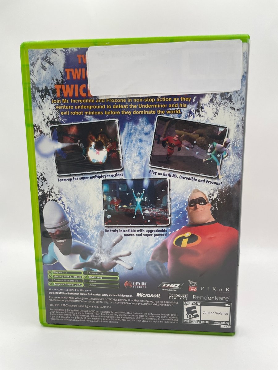 The Incredibles Rise of the Underminer CL02 (CIB) Original Xbox