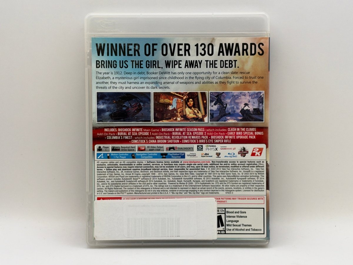BioShock Infinite: The Complete Edition CL01 (CIB) Playstation 3