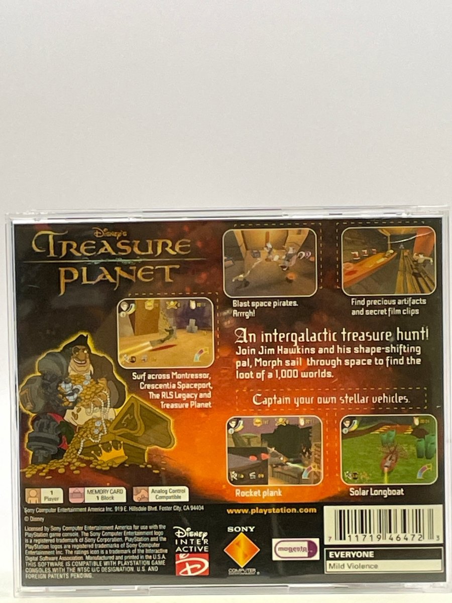 Treasure Planet CL01 (CIB) Playstation One