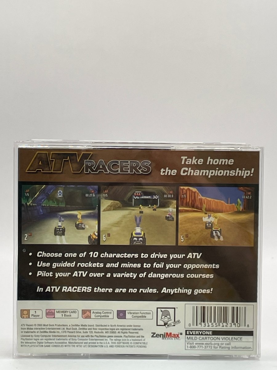 ATV Racers CL01 (CIB) Playstation One