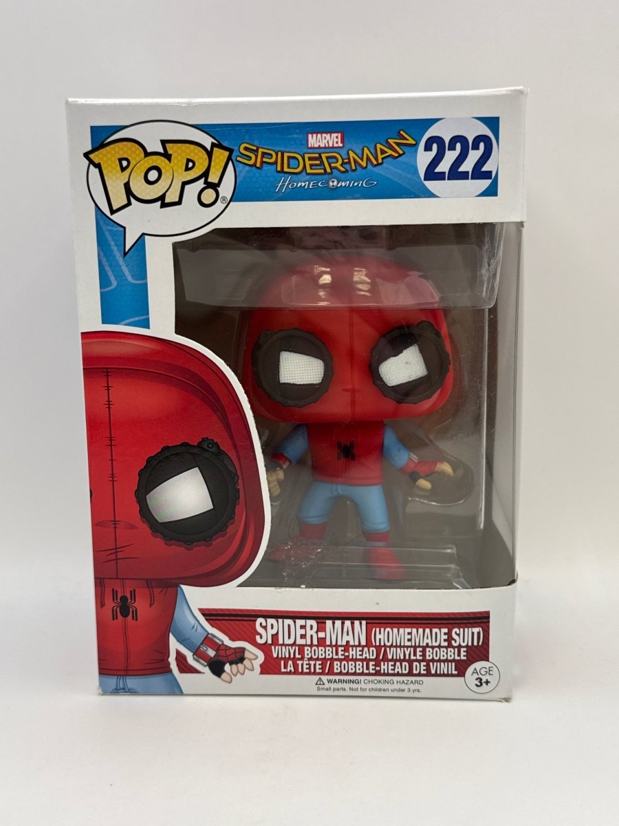 Spider-Man Homecoming: Spider-Man (Homemade Suit) #222 Funko Pop
