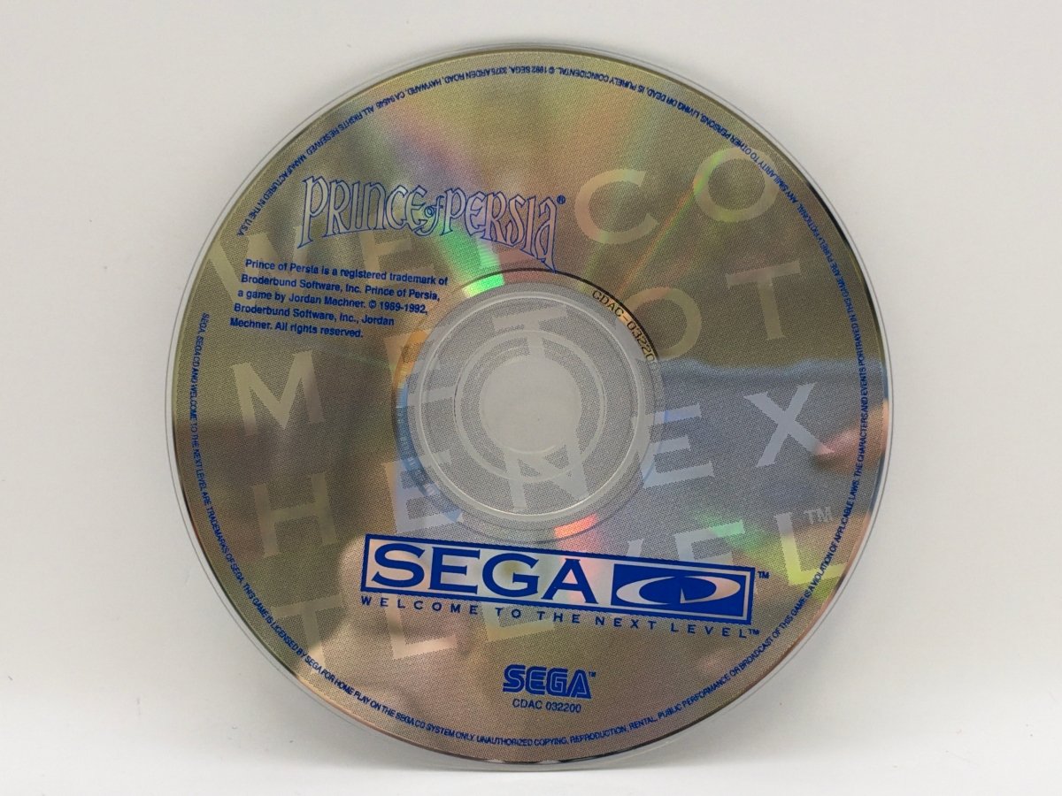 Prince of Persia CL01 (Disc Only) Sega CD