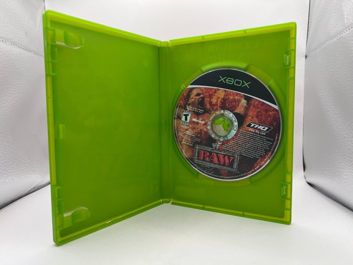 WWF Raw CL01 (Missing Manual) Original Xbox