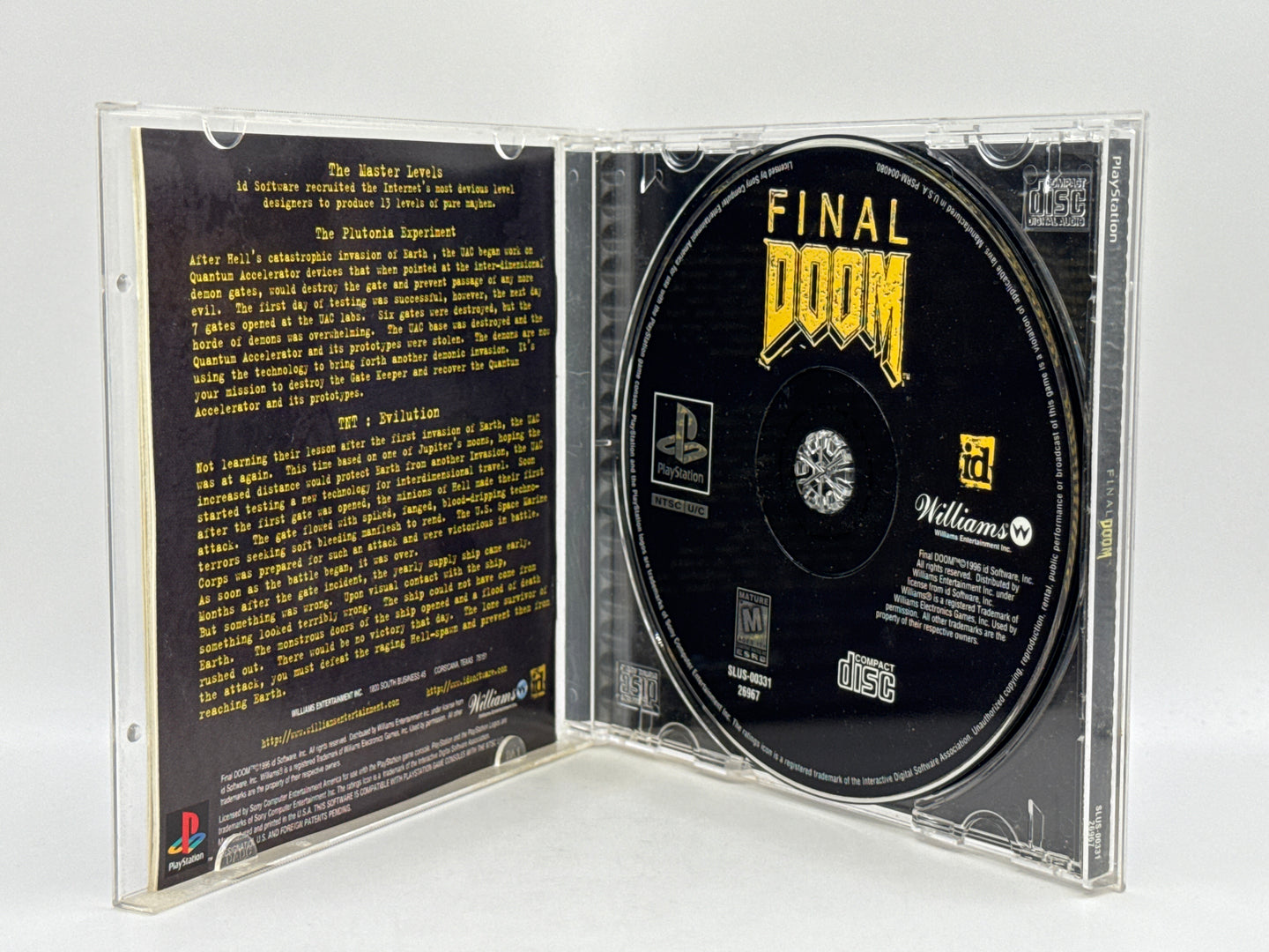 Final Doom CL01 (CIB) PlayStation One