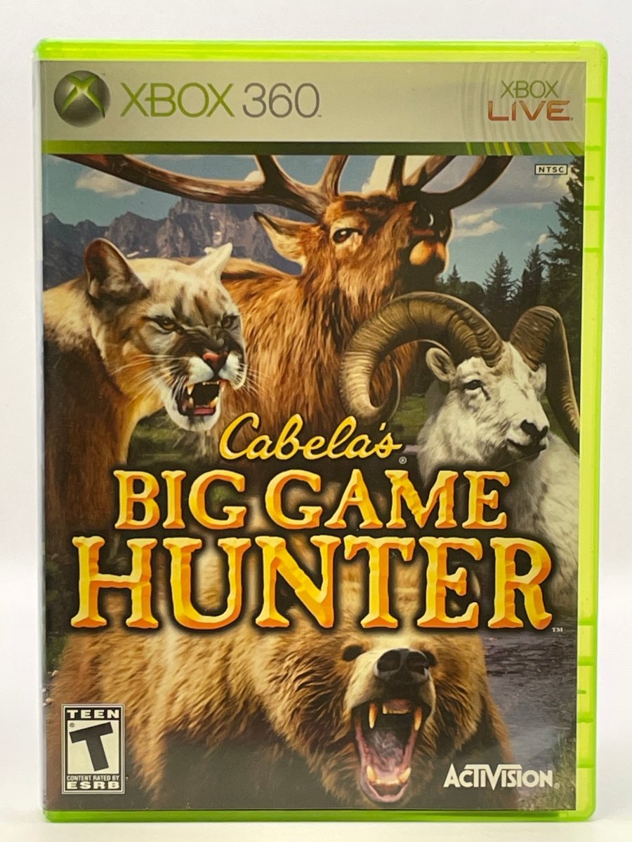 Cabela's Big Game Hunter 2008 CL01 (CIB) Xbox 360