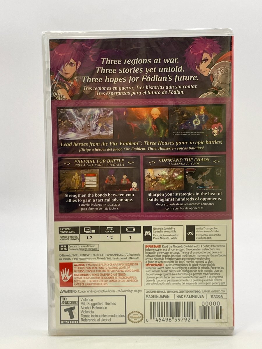 Fire Emblem Warriors: Three Hopes CL01 (NEW) Nintendo Switch
