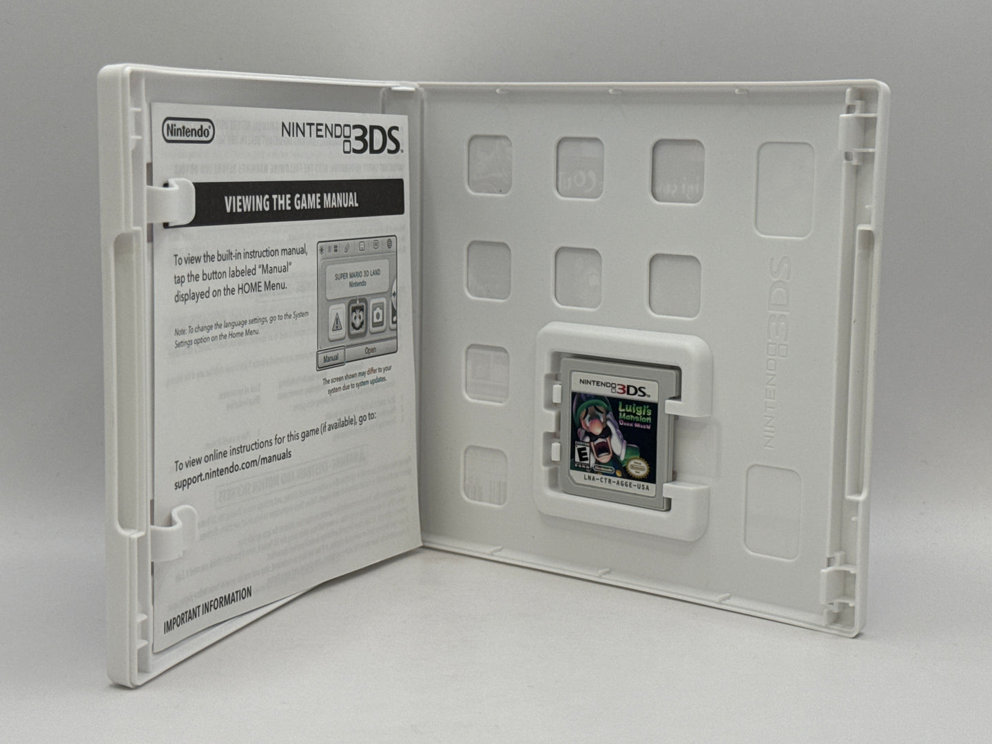 Luigi's Mansion: Dark Moon CL02 (CIB) Nintendo 3DS