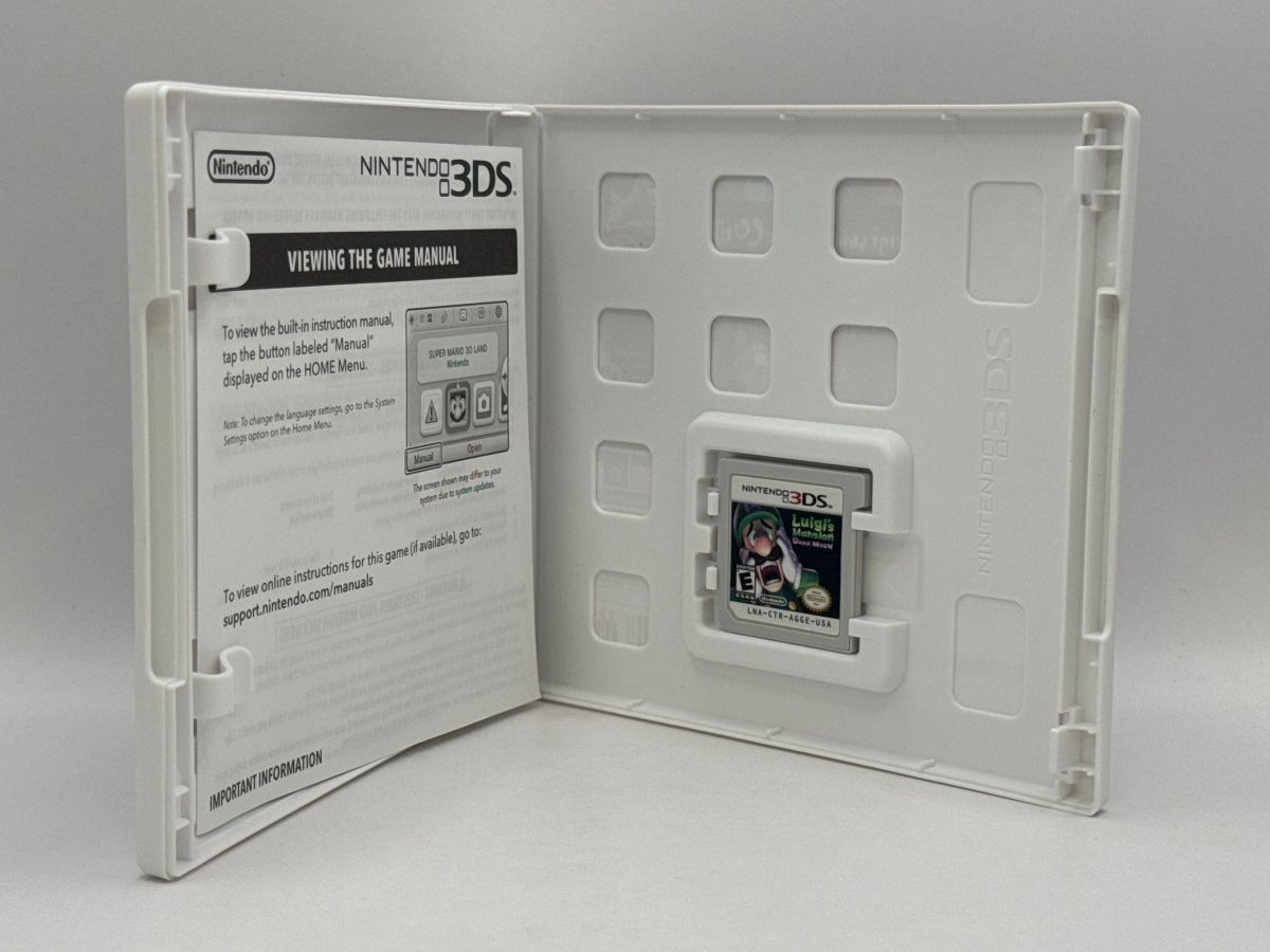 Luigi's Mansion: Dark Moon CL02 (CIB) Nintendo 3DS