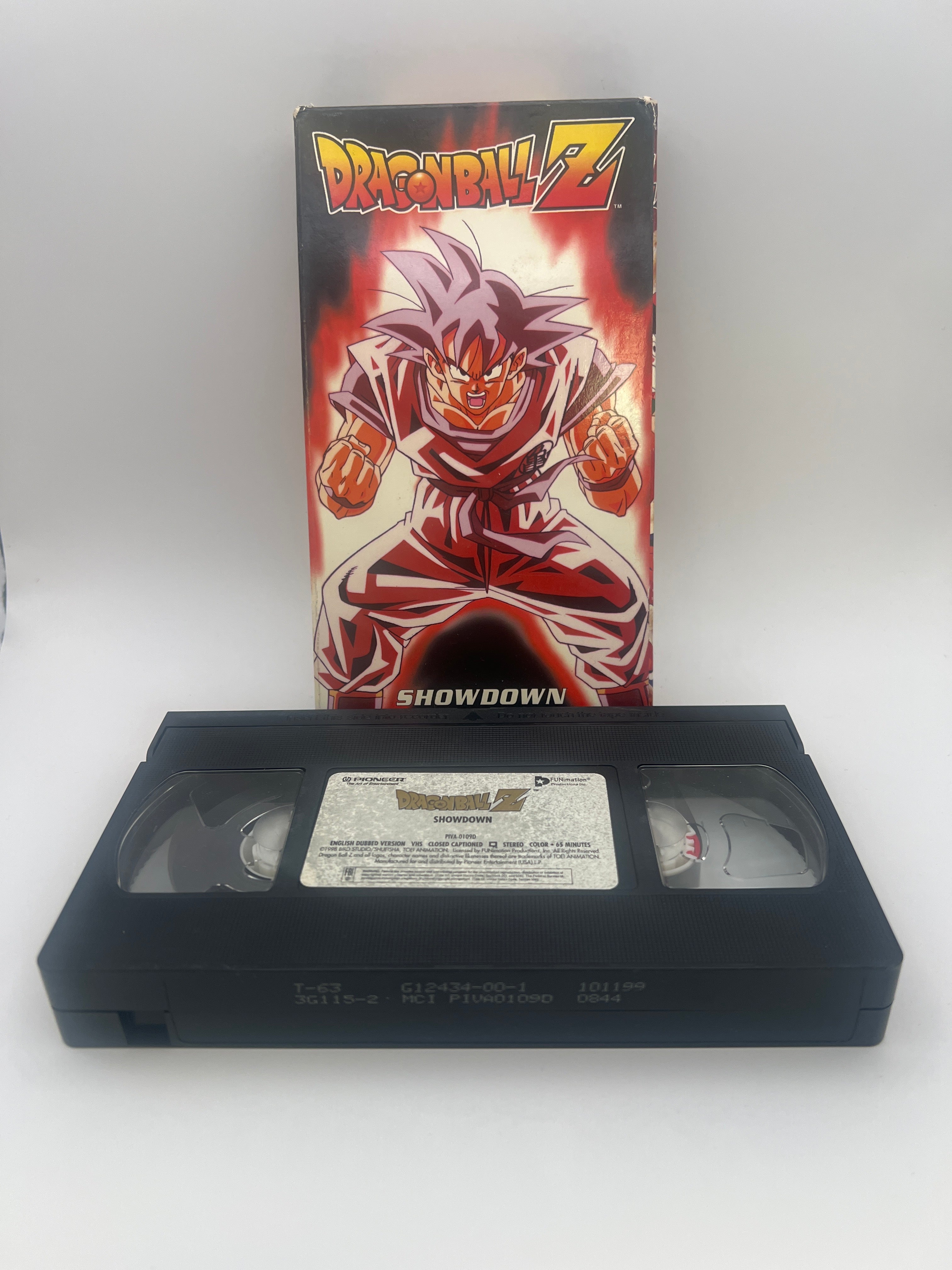 Dragon Ball Z - Showdown (1998) Used VHS