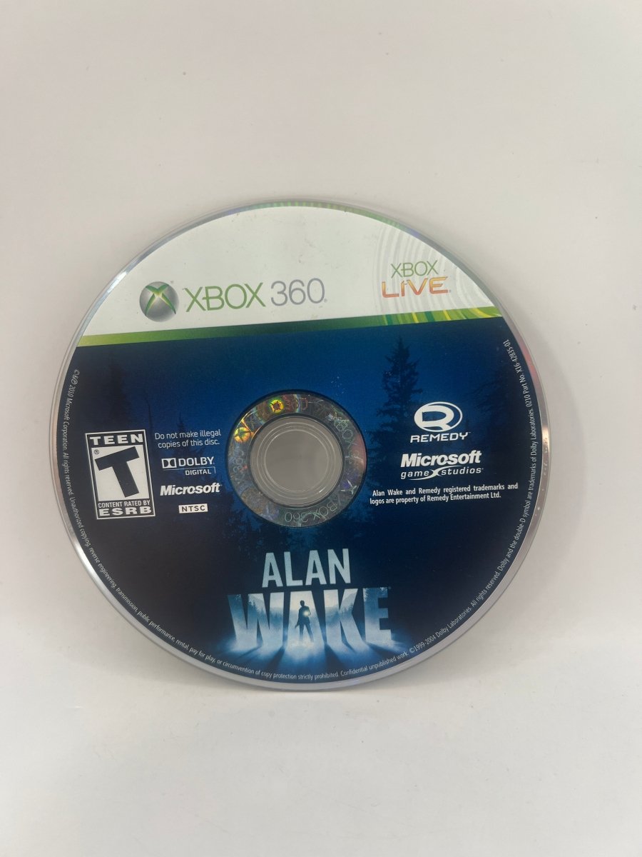 Alan Wake CL01 (Disc Only) Xbox 360