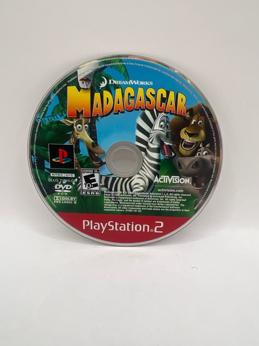 Madagascar CL01 (Disc Only) PlayStation 2