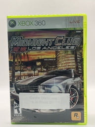 Midnight Club: Los Angeles CL01 (CIB) Xbox 360