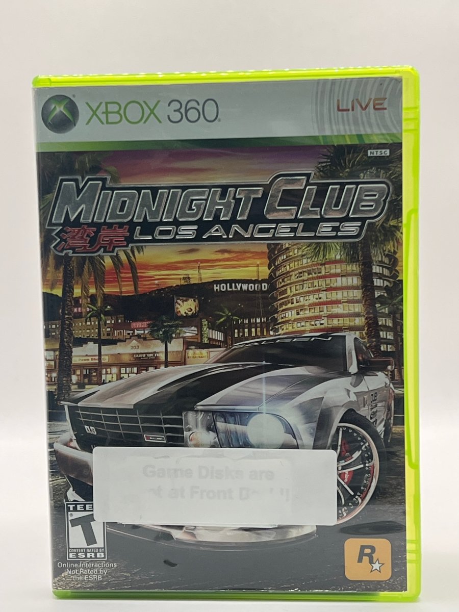 Midnight Club: Los Angeles CL01 (CIB) Xbox 360