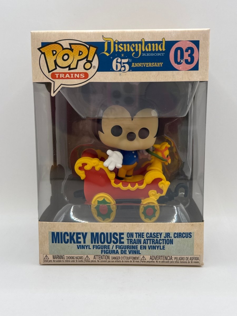Disneyland Resort 65TH Anniversary: Mickey Mouse on the Casey Jr. Circus Train Attraction #03 Funko Pop