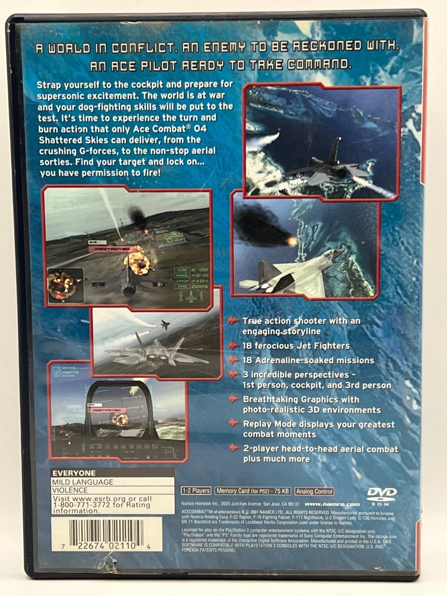 Ace Combat 4 [Greatest Hits] CL03 (CIB) PlayStation 2