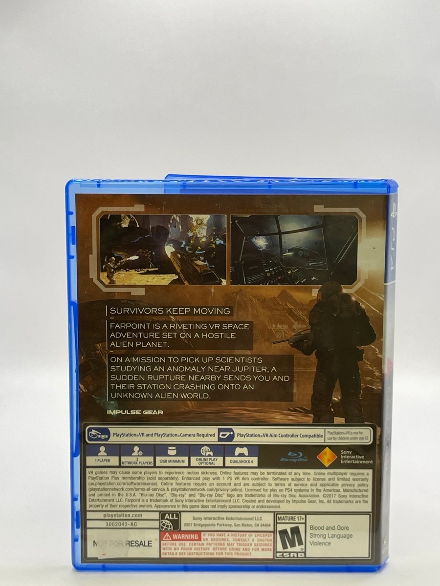 Farpoint CL01 (CIB) PlayStation 4