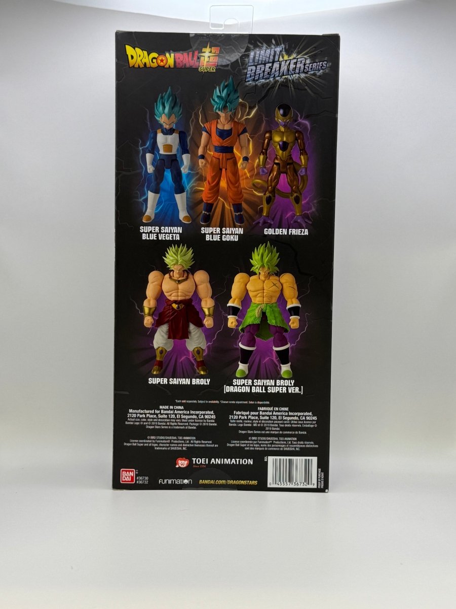 Dragon Ball Super Limit Breaker Series Super Saiyan Blue Vegeta 2023 12” Action Figure