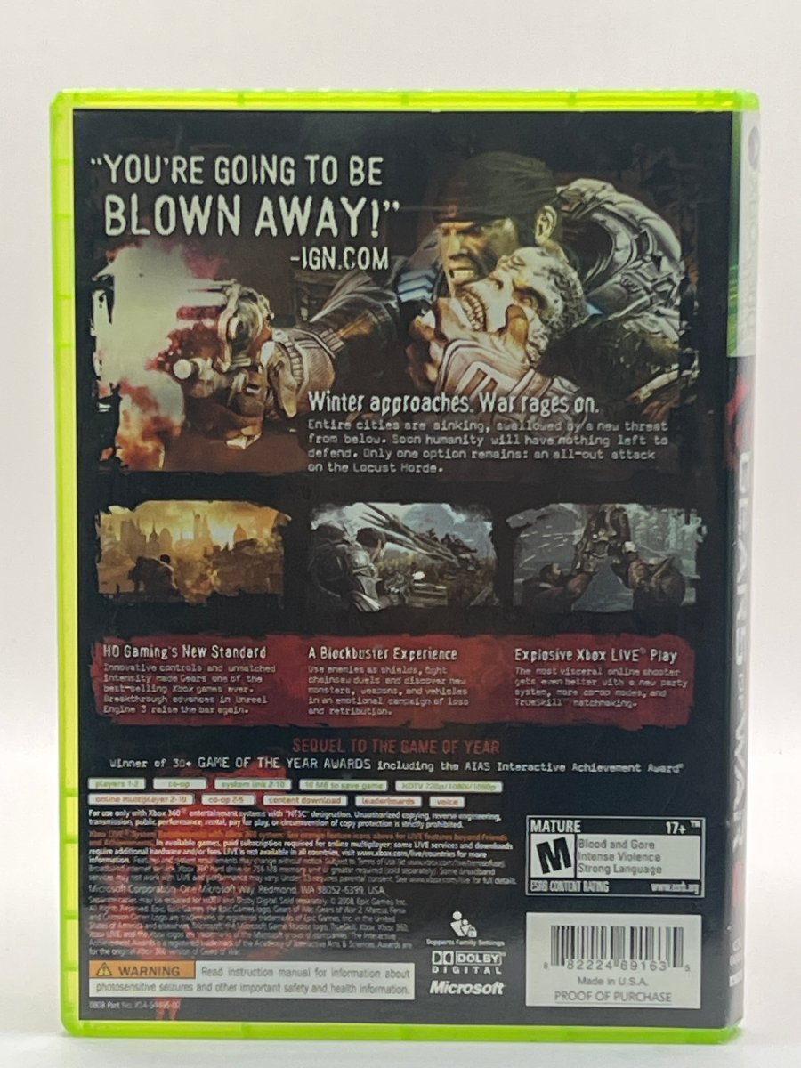 Gears of War 2 CL01 (CIB) Xbox 360