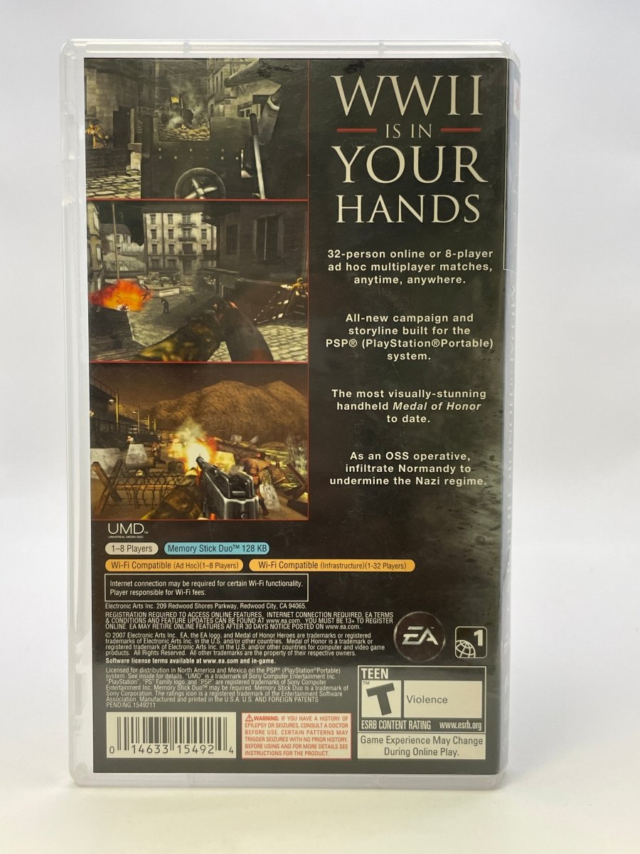 Medal of Honor Heroes 2 CL01 (CIB) PSP