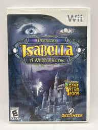 Princess Isabella: A Witch's Curse CL01 (CIB) Nintendo Wii
