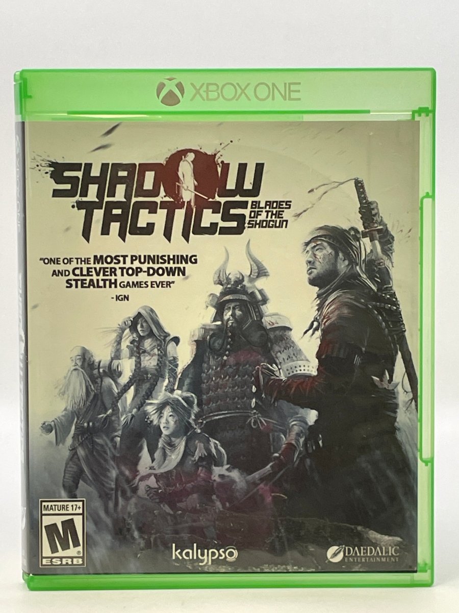 Shadow Tactics Blades of the Shogun CL01 (CIB) Xbox One