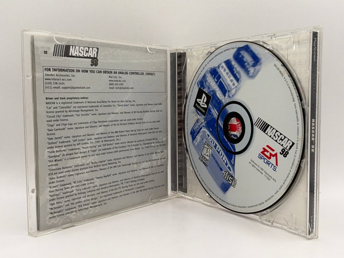 NASCAR 98 CL02 (CIB) Playstation One