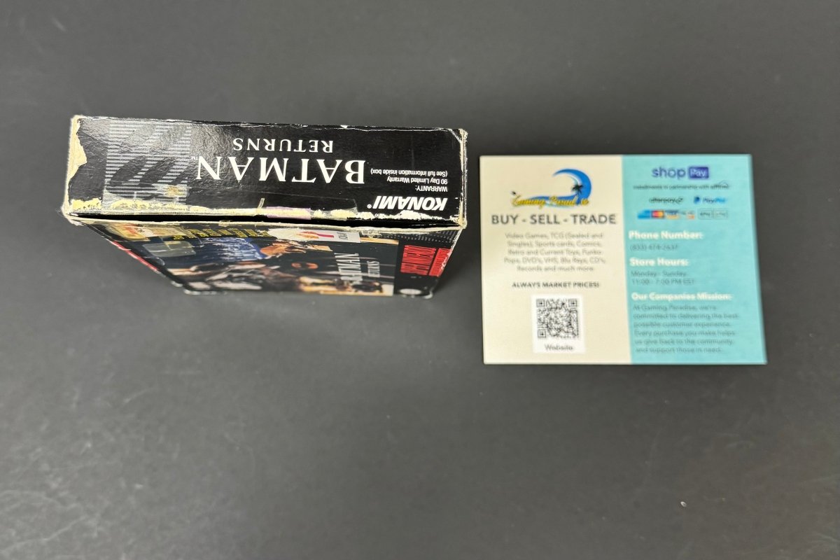 Batman Returns Super Nintendo CL 01