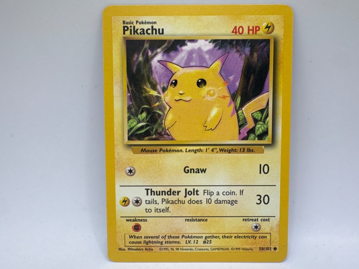 Pikachu 58/102 (LP) CL06 Pokemon