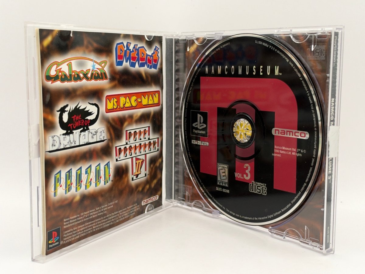Namco Museum Volume 3 CL01 (CIB) Playstation One