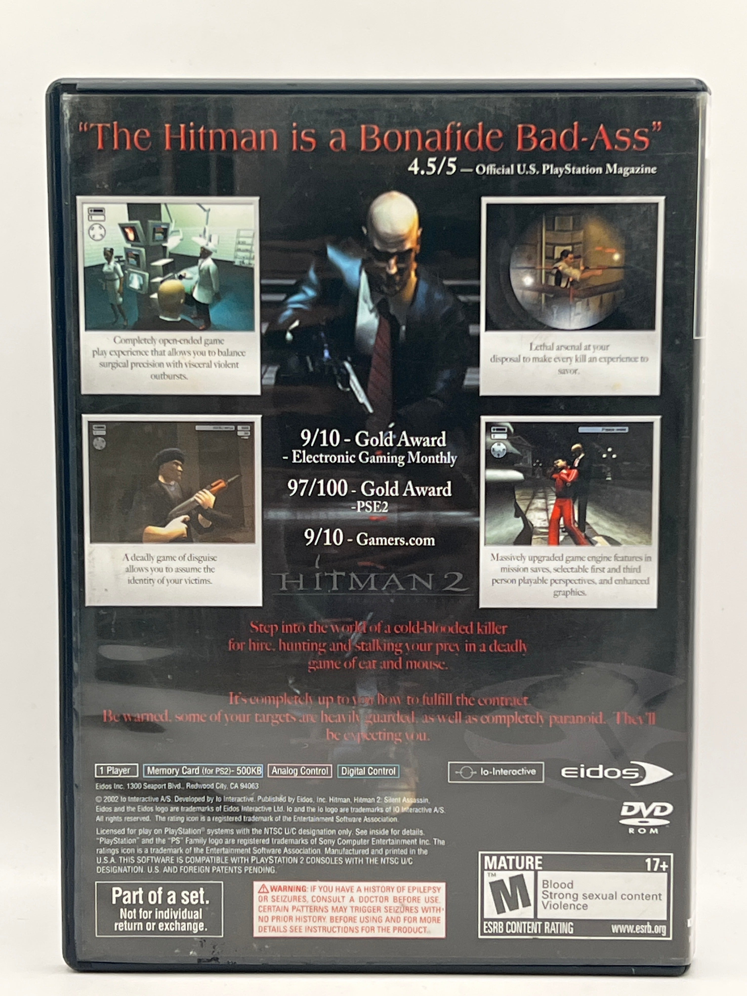 Hitman 2 CL01 (CIB) PlayStation 2