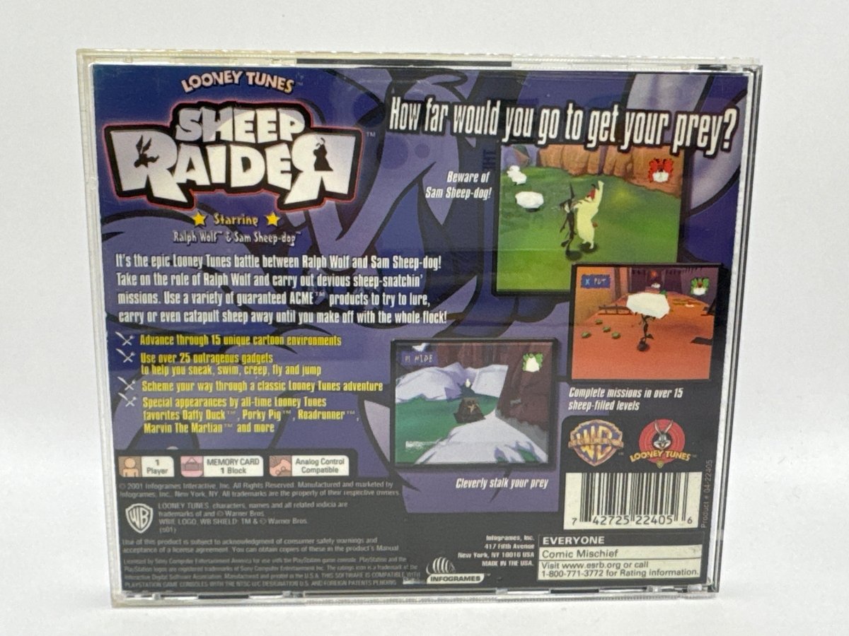 Sheep Raider CL01 (CIB) PlayStation One