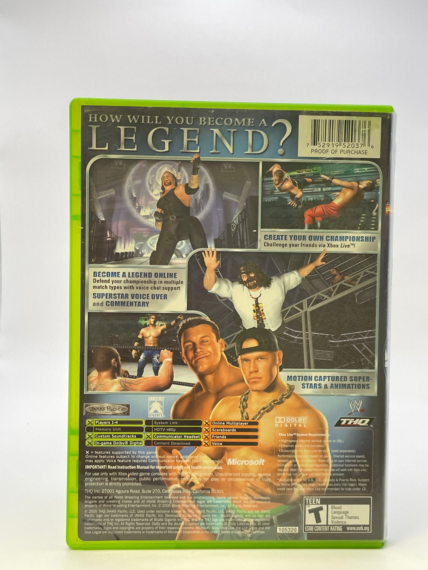 WWE Wrestlemania 21 CL01 (CIB) Original Xbox