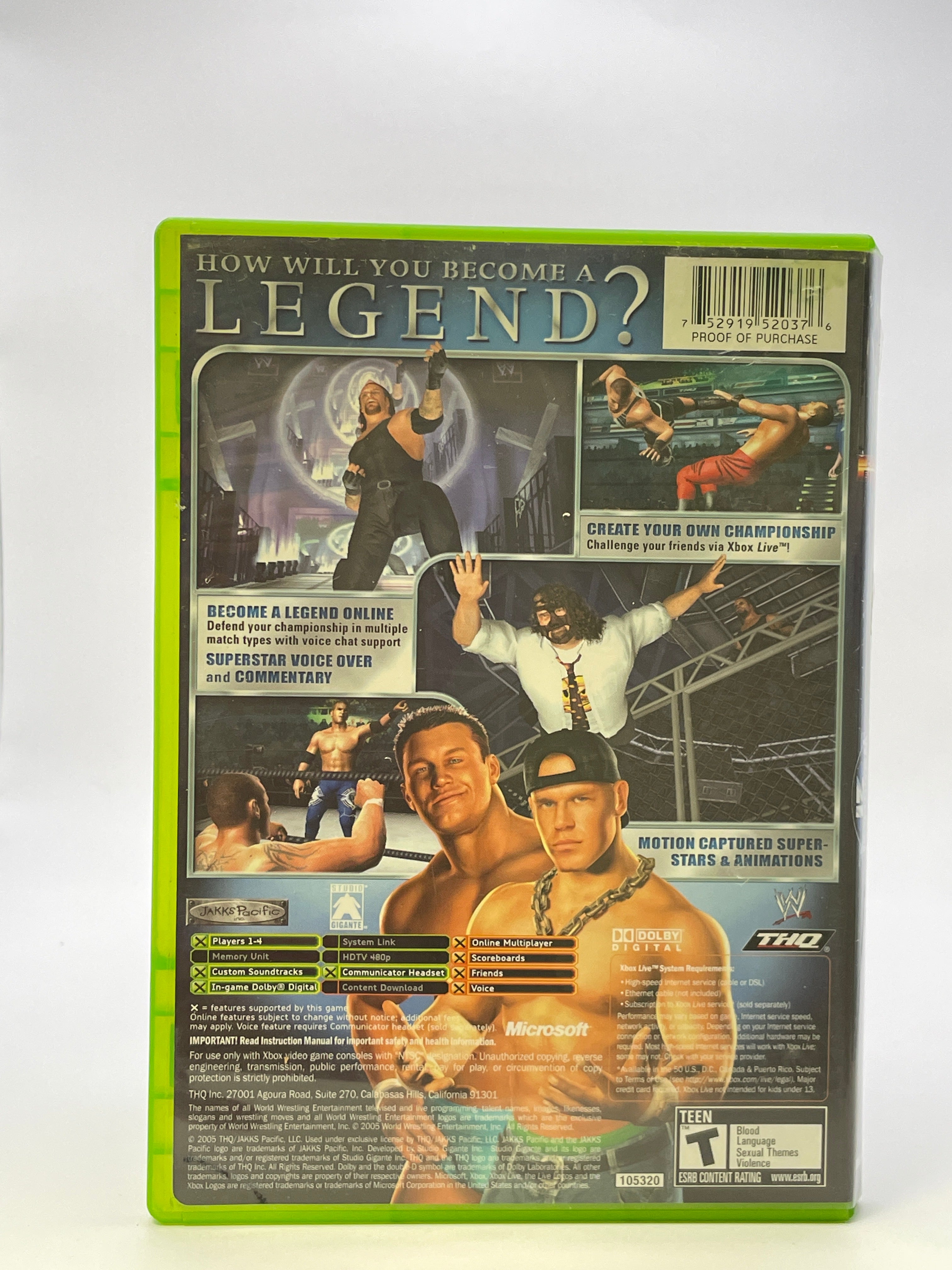 WWE Wrestlemania 21 CL01 (CIB) Original Xbox
