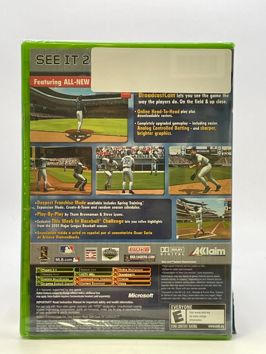 All-Star Baseball 2005 CL01 (NEW) Original Xbox