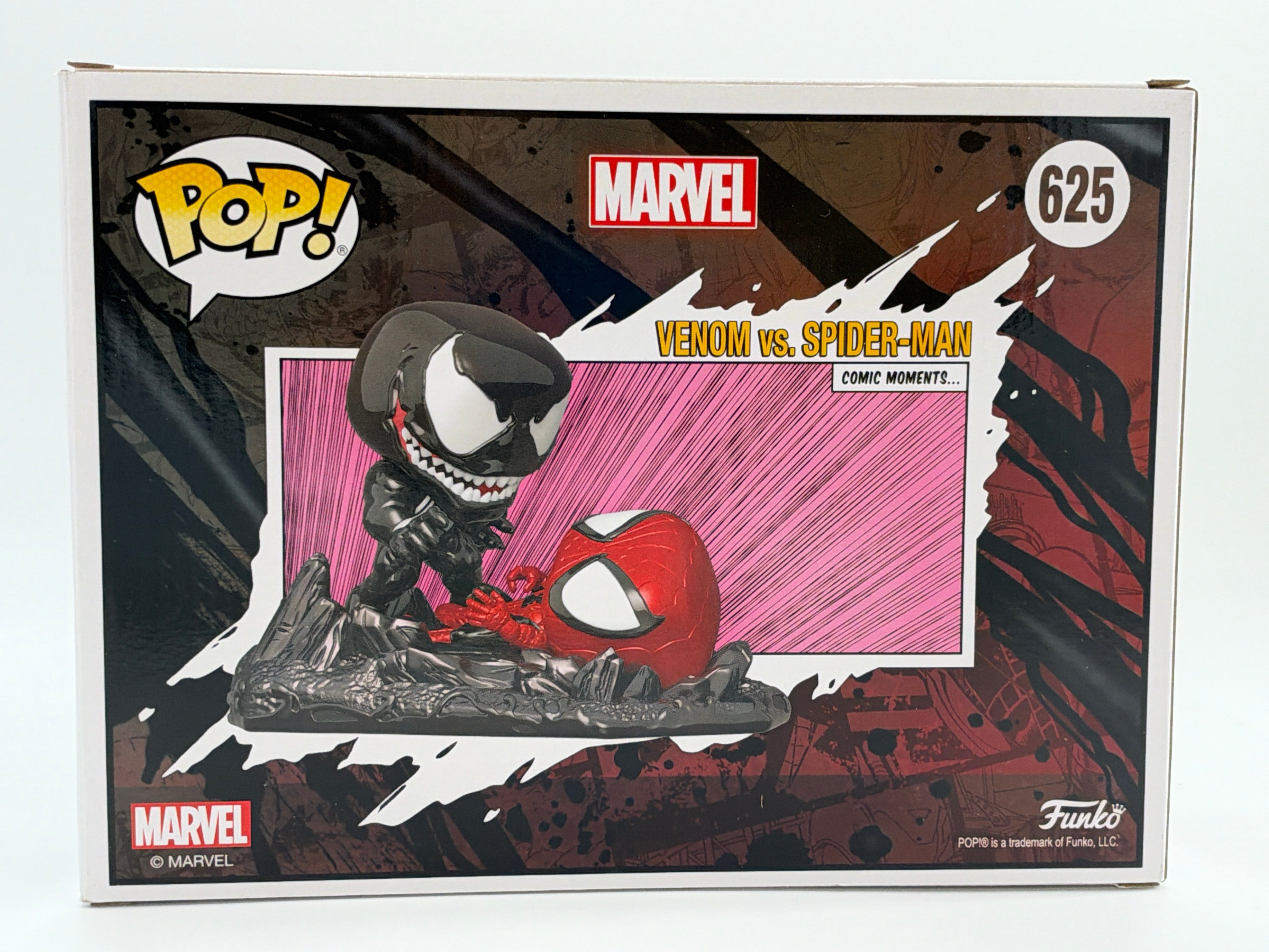 Marvel Comic Moments: Venom vs. Spider-Man - PX Previews Exclusive #625 Funko Pop