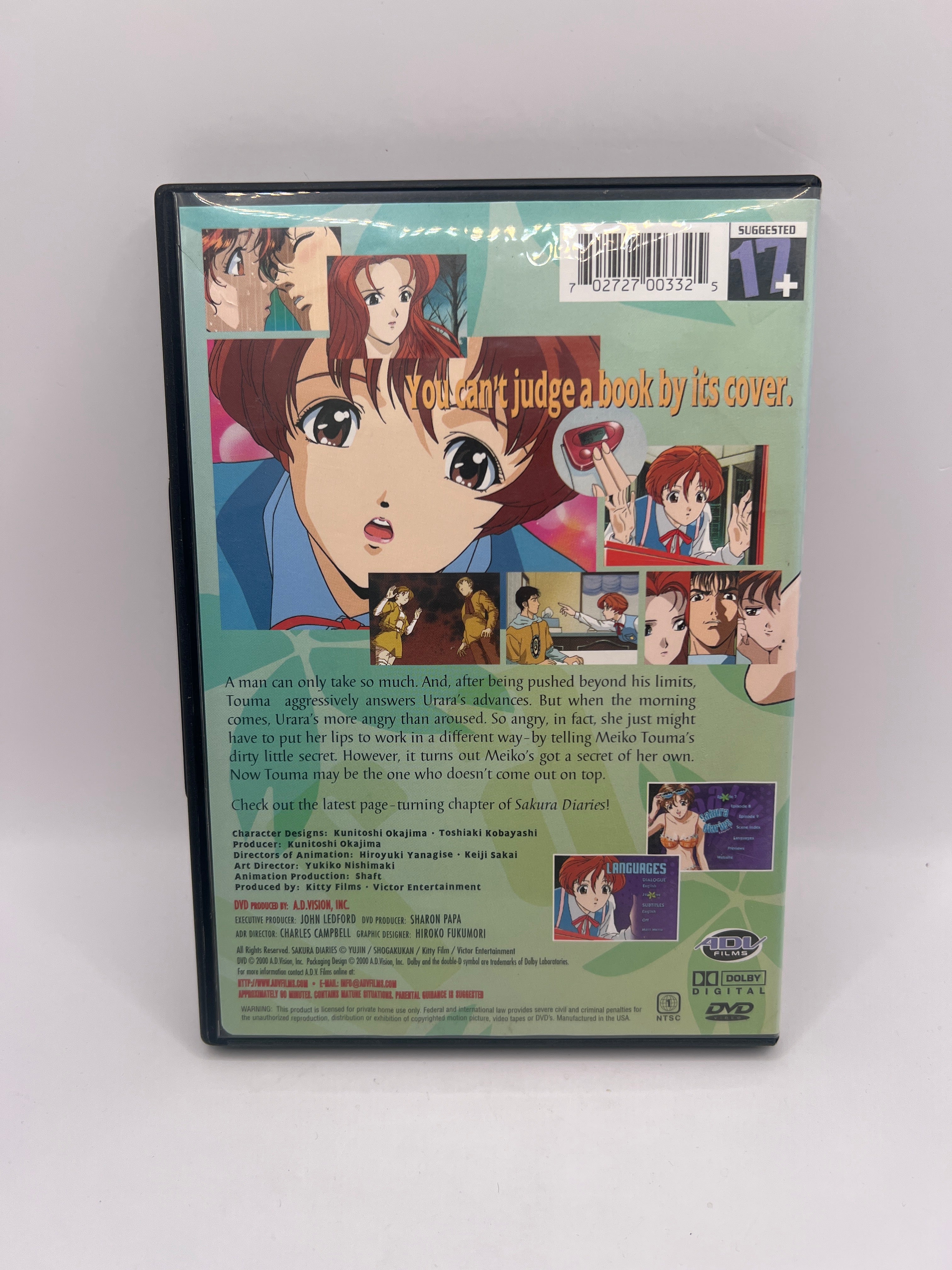 Sakura Diaries - Vol. 3 (2001) Used DVD