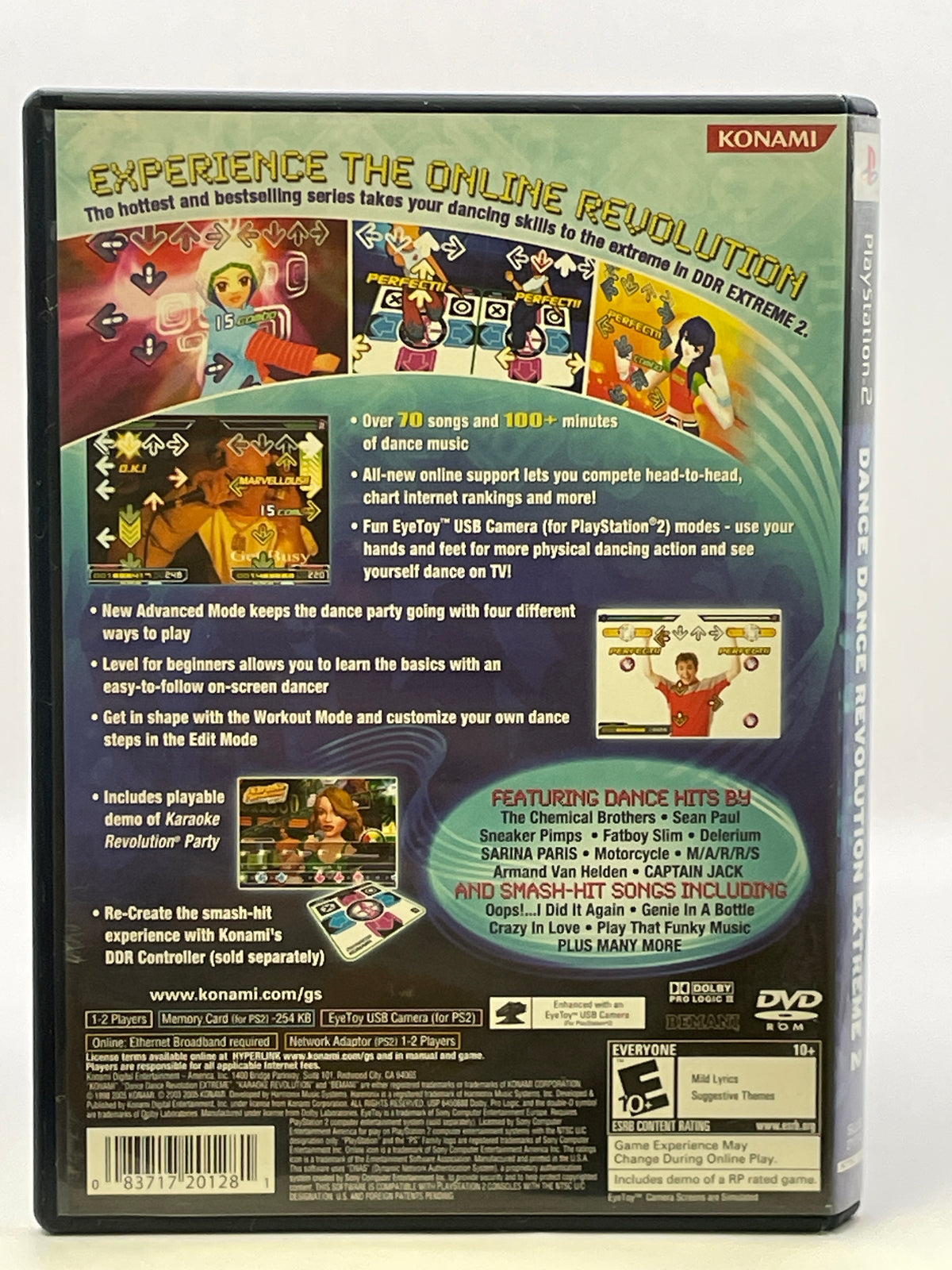 Dance Dance Revolution Extreme 2 CL01 (CIB) PlayStation 2