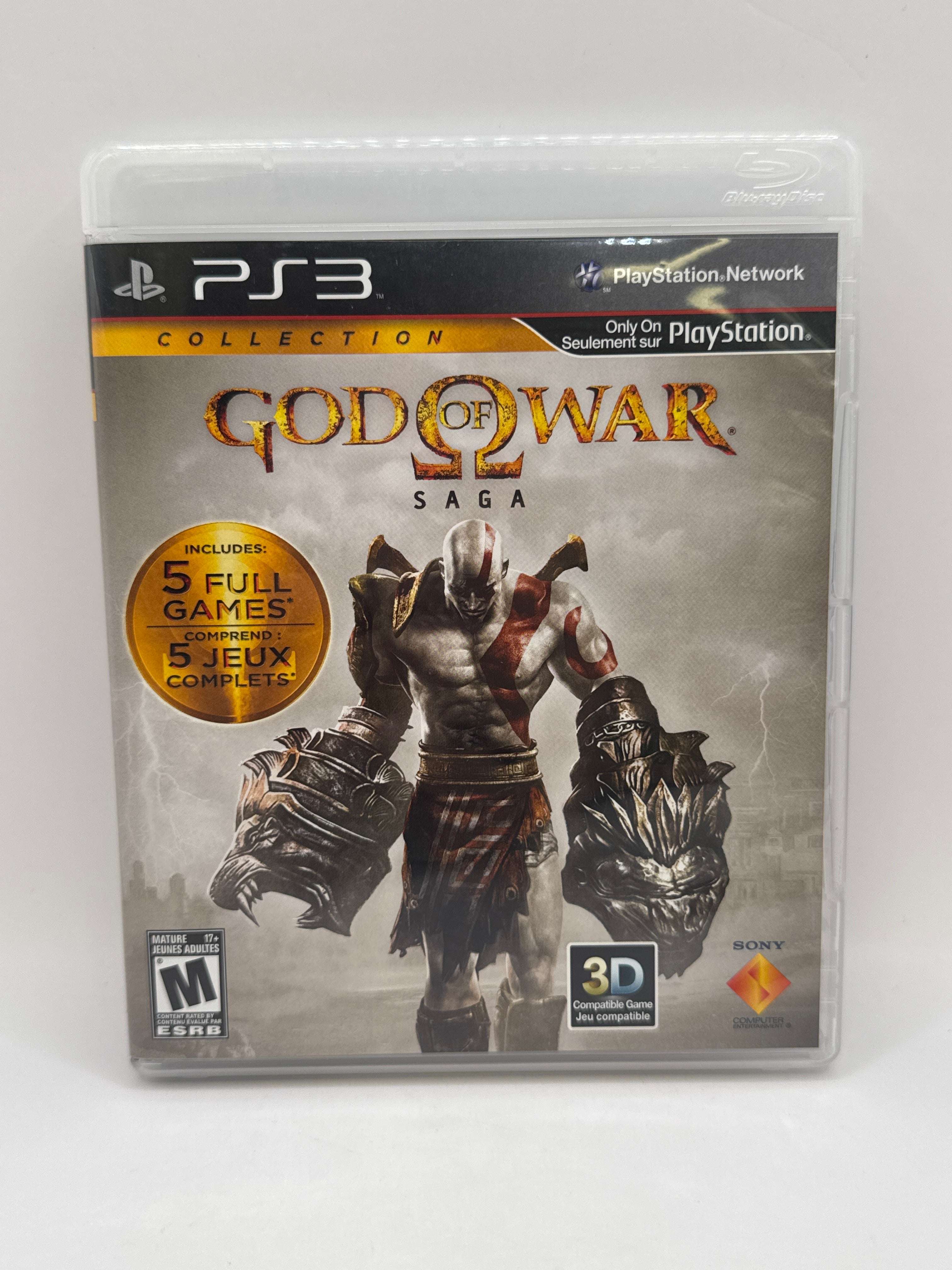 God of War SAGA Dual Pack CL01 (CIB) PlayStation 3