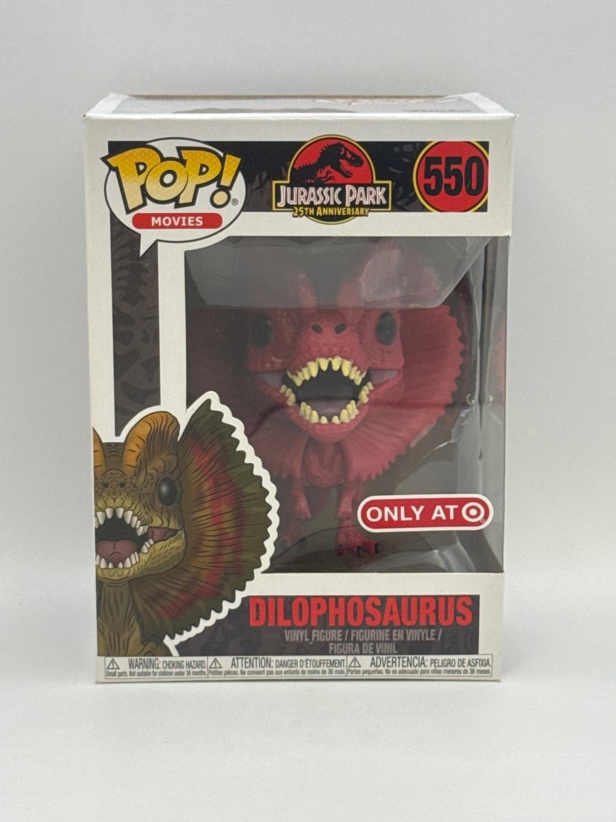 Jurassic Park 25TH Anniversary: Dilophosaurus - Target Exclusive #550 Funko Pop