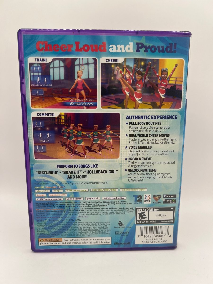 Let's Cheer CL01 (CIB) Xbox 360